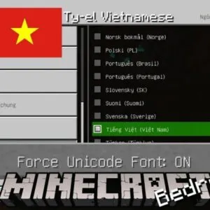 Hướng Dẫn Cài Tiếng Việt Cho Minecraft PE Mới Nhất
