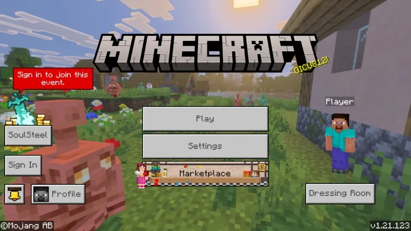 Minecraft 1.21.123