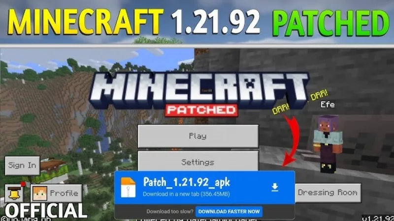 Minecraft 1.21.92