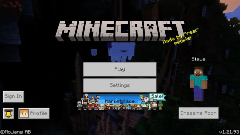 Minecraft 1.21.93