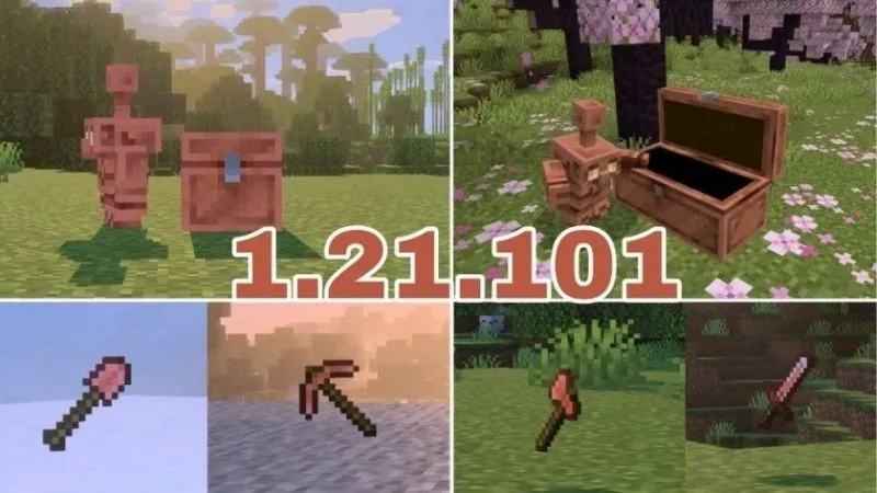 Những cải tiến trong Minecraft 1.21.101