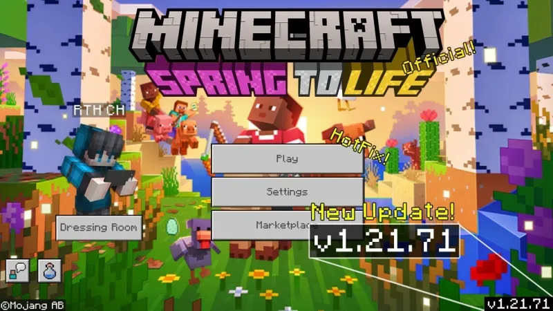 Minecraft 1.21.71