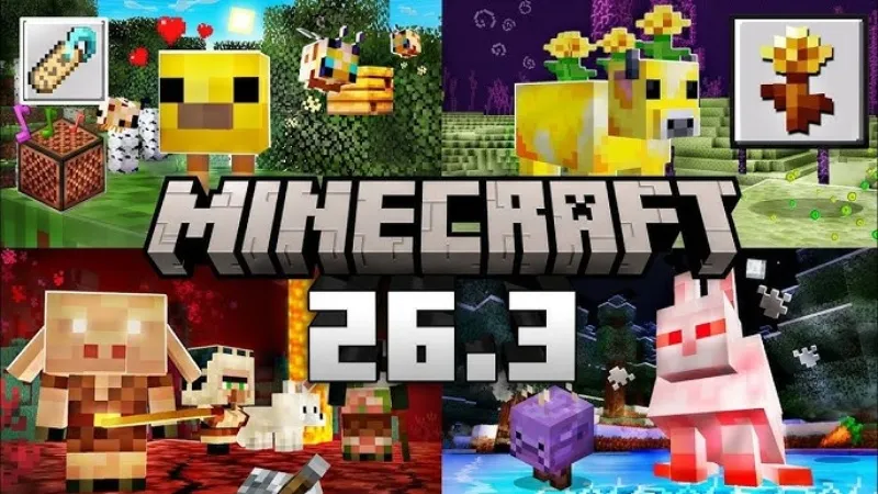 Minecraft 26.3
