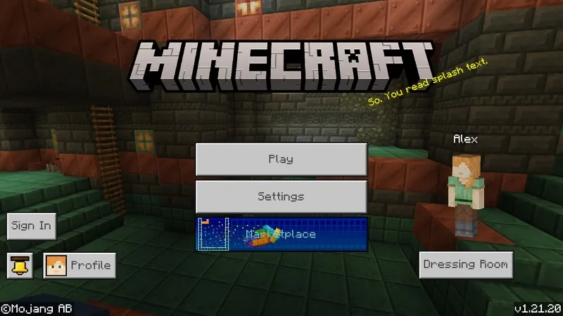 Minecraft 1.21.20
