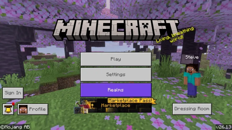 Minecraft 26.12