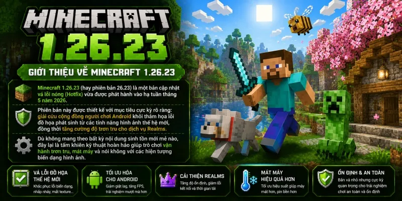 Minecraft 26.23