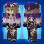 Tải Skins Minecraft Genshin Impact – Skin Anime Đẹp Cho Minecraft