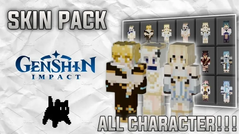 Skins Minecraft Genshin Impact Là Gì?